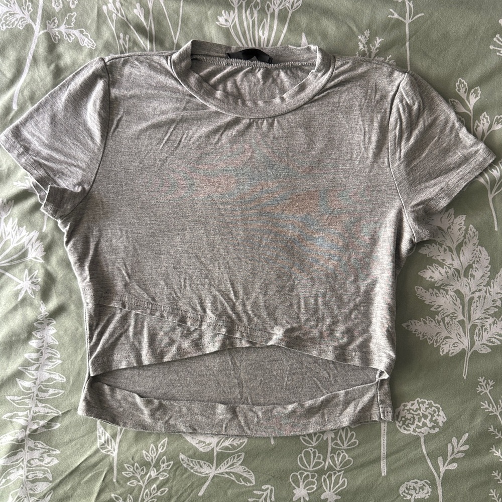 SHEIN crop top with tummy strap super cute thin comfy